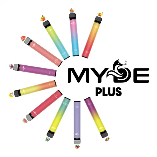Оптовая продажа электронных сигарет Myde Plus Mini 800puffs, одноразовая ручка для вейпа